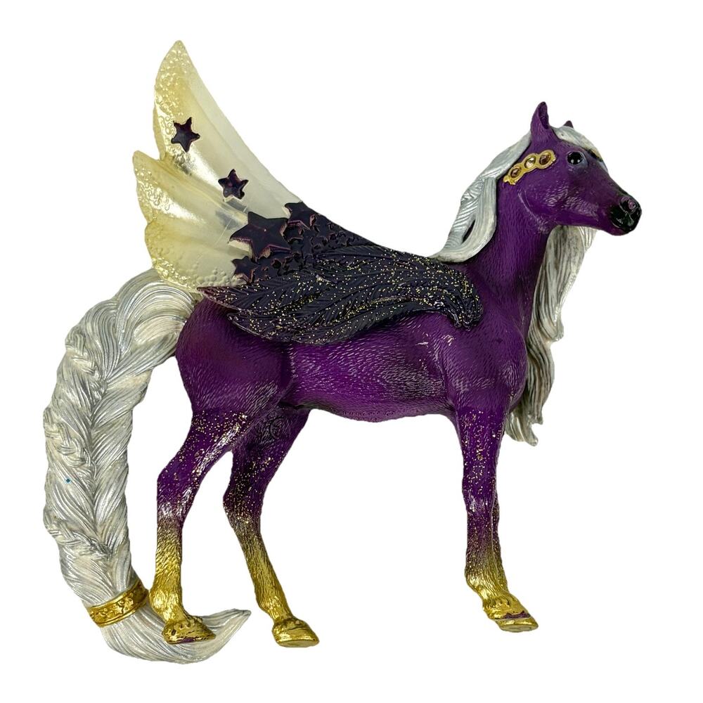 Schleich Bayala Shooting Star Unicorn Mare 70580 Retired Fantasy Figure Glitter - Picture 3 of 8